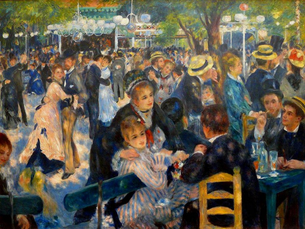 Bal du moulin de la Galette by Renoir